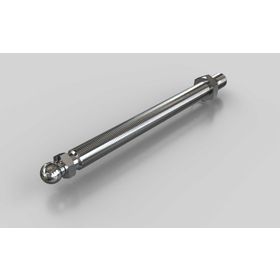 Gewindestange für Gelenkstellfüße, M16 x 200 mm, Kugelkopf-D=15 mm