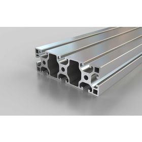 X Profil, 120x40 mm, L, Nut 8