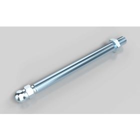 Gewindestange für Gelenkstellfüße, M12 x 150 mm, Kugelkopf-D=15 mm