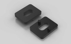 Abstandshalter 2 mm für Klemmblock 5