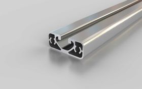 Aluminiumprofil, 16 x 40 mm, E, Nut 8