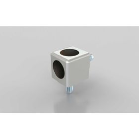 Würfelverbinder 40/2, blank, Nut 10