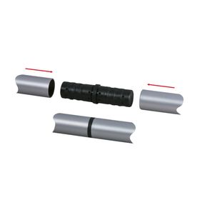 Plakatrahmensystem - 100/200er Serie; Rohrverbinder / Rohrverlängerung