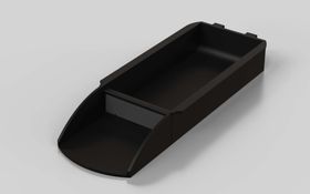 Greifschale für Adapter, 110 × 295 × 40 mm