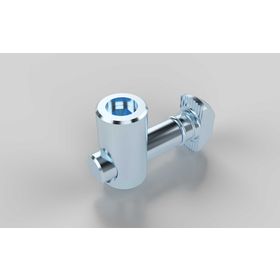 Schnellspannverbinder mit Hammer 0°, Nut 8