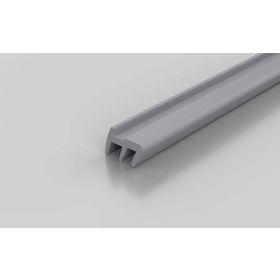 Scheibendichtung, grau RAL 7040, Nut 8/10