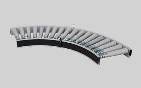 Kurve mit Antrieb und Zonenfunktion 820 mm