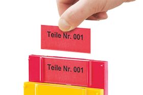 Systembox - Einstecksystem; Einsteckschild, klein