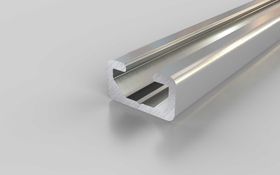 Aluminiumprofil, 11 x 20 mm, Nut 8