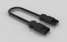 Netzkabel GST, 2 m mit Schutzkontaktstecker