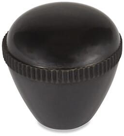 Bouton sphérique M5 / conique, crénelé