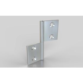 Flügel für innenliegendes Scharnierelement, zur individuellen Zusammenstellung, 40 mm