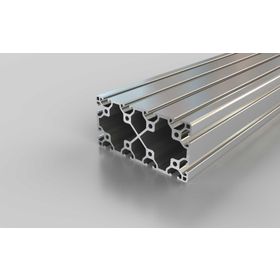 Aluminiumprofil, 120x60 mm, L, Nut 6