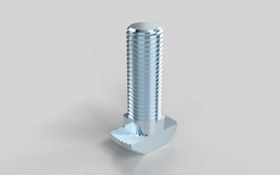 Hammerschraube, M8x25 mm, Nut 8