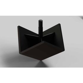 Abdeckkappe Eckform ESD, für Eckwinkel 45, Nut 10