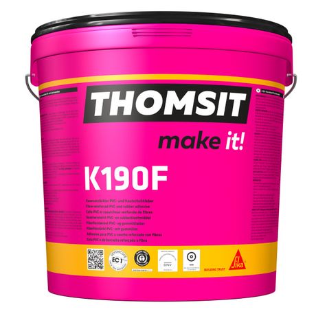Thomsit K 190 F Faserverstärkter PVC- und Kautschukkleber 13kg