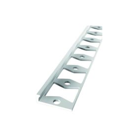 Doppel-K-Profil F-21-3-10 G Alu natur (GA) 2,5m