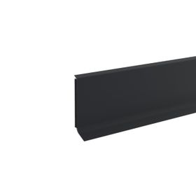 Döllken Sockelleiste HSL 6 schwarz (W225) 4m