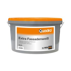 Quadra Extra Fassadenweiß weiß 12,5l