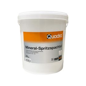 Quadra Mineral-Spritzspachtel 25kg Eimer