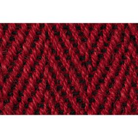 Wilts Nature [25] Teppichboden Bangalore 2230/U rotschwarz 120cm Kokosläufer