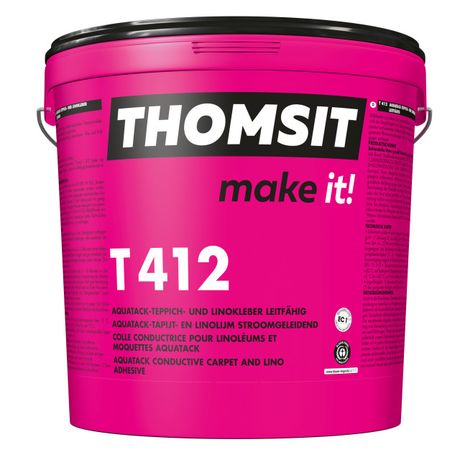 Thomsit T 412 Aquatack Teppich- und Linokleber leitfähig 14kg