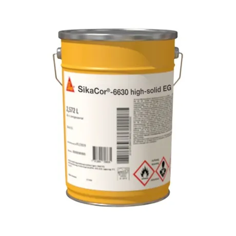 Sika SikaCor 6630 High Solid 1K-Kunstharz-Beschichtung RAL 9002 30kg