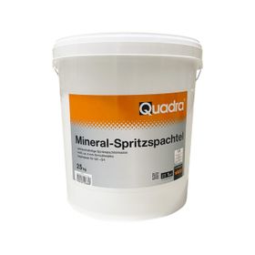 Quadra Mineral-Spritzspachtel 25kg Eimer