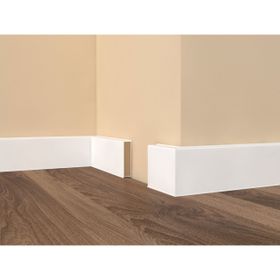 Döllken Kernsockelleiste Cubu flex life XL 60mm 1063 silber 2,5m