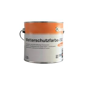 Quadra Wetterschutzfarbe-ISO weiß/Base 1 2,5l