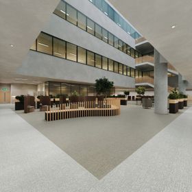 Objectflor Expona Fabrik Designbelag mid beige 500x500x3mm