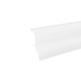 Dekorprofil DP 48 System SL 48 24x48mm 1129 weiß 2,5m