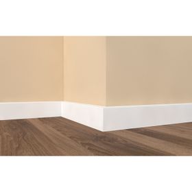 Kernsockelleiste Cubu flex life 13x40mm 1132 RAL 9010 2,5m