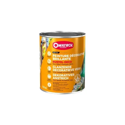 Owatrol Deco DB Eisenglimmer-Lack DB701 anthrazit 0,75l