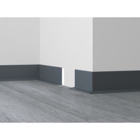 Döllken Weichsockelleiste WLK 50 0348 anthrazit 2,6m