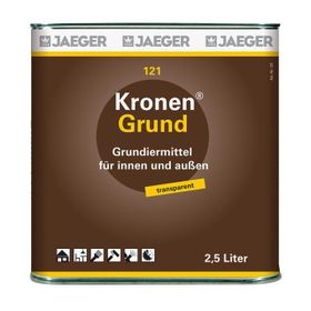 Jaeger 121 Kronengrund braune Kanne farblos 2,5l