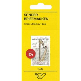"Harp" 4x1.00 Special-issue stamp set