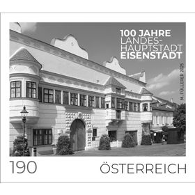 "100 Jahre Landeshauptstadt Eisenstadt" Schwarzdruck