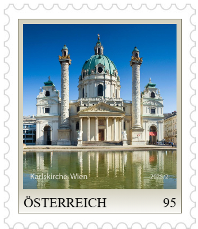 Marken Edition 1 Serie Kirchen „Karlskirche,