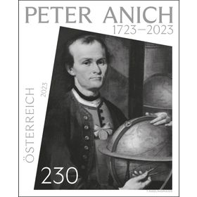 "300. Geburtstag Peter Anich" Black Print