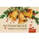 Cover der Edition Nostalgische Weihnachtszeit zeigt drei goldene Glocken mit roten Beeren und grünem Stechpalmenzweig klassischer Retro-Stil Hinweis 6 Briefmarken und 6 Postkarten unten rechts warme festliche Gestaltung Cover der Edition Nostalgische Weihnachtszeit zeigt drei goldene Glocken mit roten Beeren und grünem Stechpalmenzweig klassischer Retro-Stil Hinweis 6 Briefmarken und 6 Postkarten unten rechts warme festliche Gestaltung