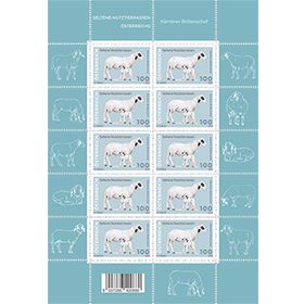 &quot;Kärntner Brillenschaf&quot; 1,00x10 minisheet