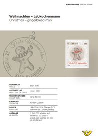 &quot;Christmas – gingerbread man&quot; Explanatory Sheet