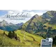 Österreichische Post-Werbung: 'Wanderlust - Österreichs Bergwelt' mit 6 Briefmarken und Postkarten, Alpenlandschaft.