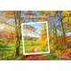 124625_SAMMELALBUM_EDITION HERBST_COVER_SHOP Briefmarken-Set der Österreichischen Post 'Herbstlandschaften' mit Weg durch bunte Herbstbäume. Enthält 8 Briefmarken.