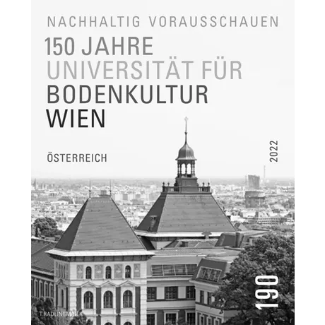 0d58393c8196ceba41d427e071a879dc2b14635a.jpg Briefmarke Österreich 2022, Nominale 1,90 €: 150 Jahre Universität für Bodenkultur Wien.