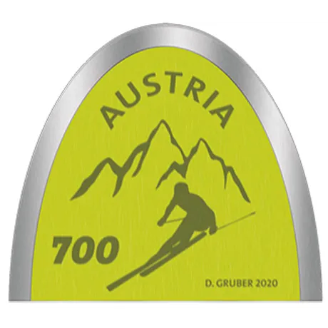 a74353667038b4a236a0ce0963e2442ae04a296b.jpg Austrian Post stamp 2020, nominal value 7.00 euros: Skiing motif with mountains, designed by D. Gruber.