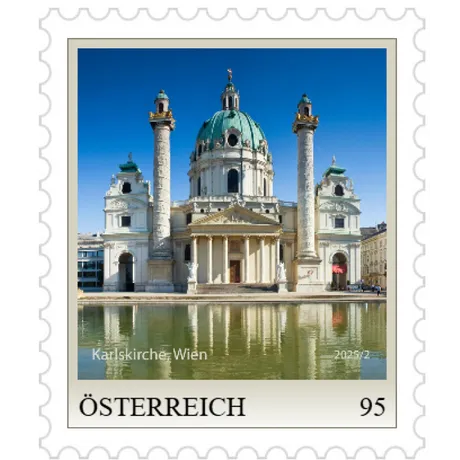 Marken Edition 1 Serie Kirchen „Karlskirche,