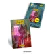 Crypto Stamp Island “Lucian” featuring an anthropomorphic canine character with a glowing magical symbol and packaging.