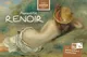 Austrian Post postcard booklet featuring Auguste Renoir artwork, includes 6 stamps and 6 postcards.